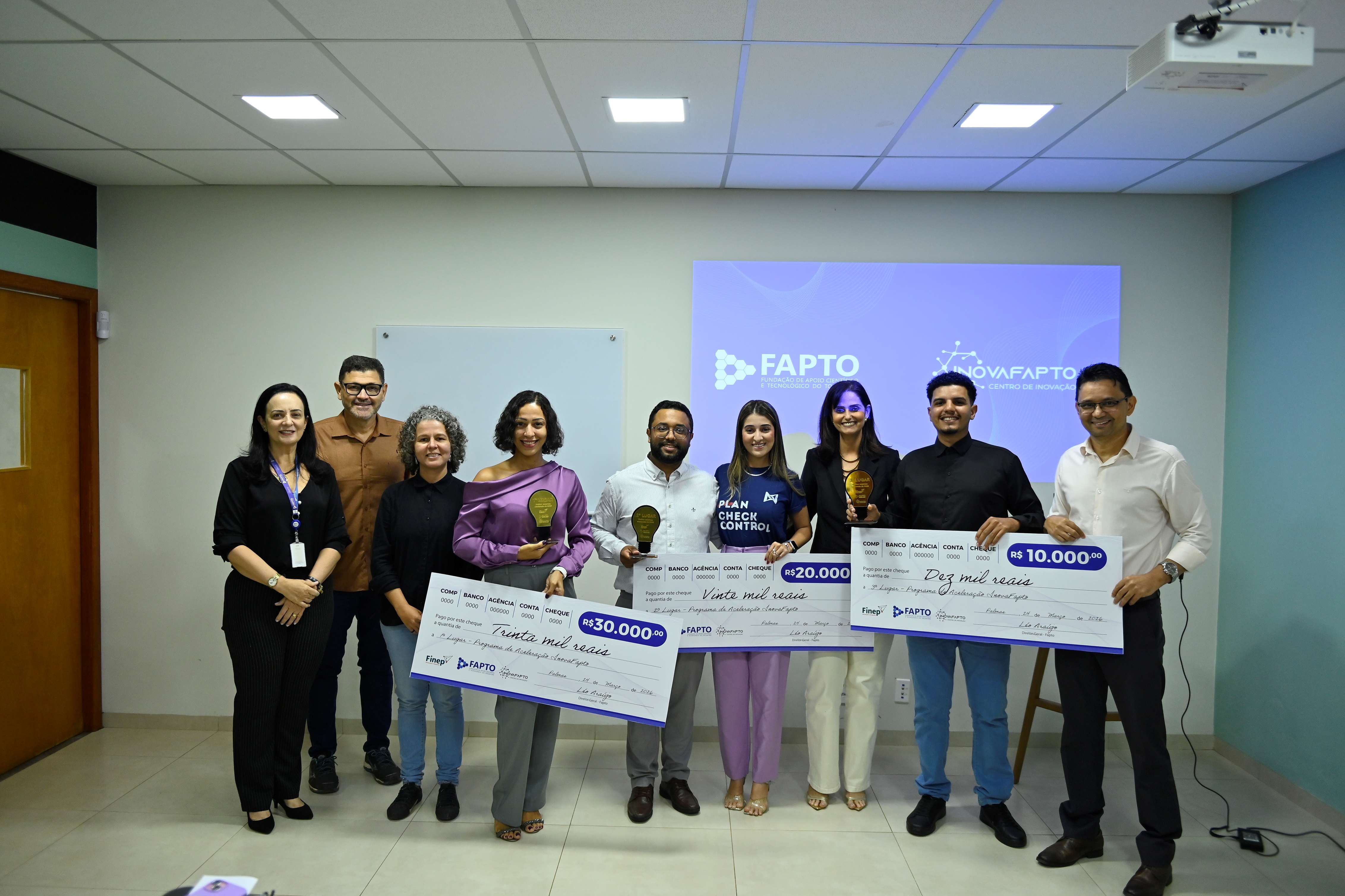 InovaFapto realiza graduação e premiação de startups do programa de aceleração