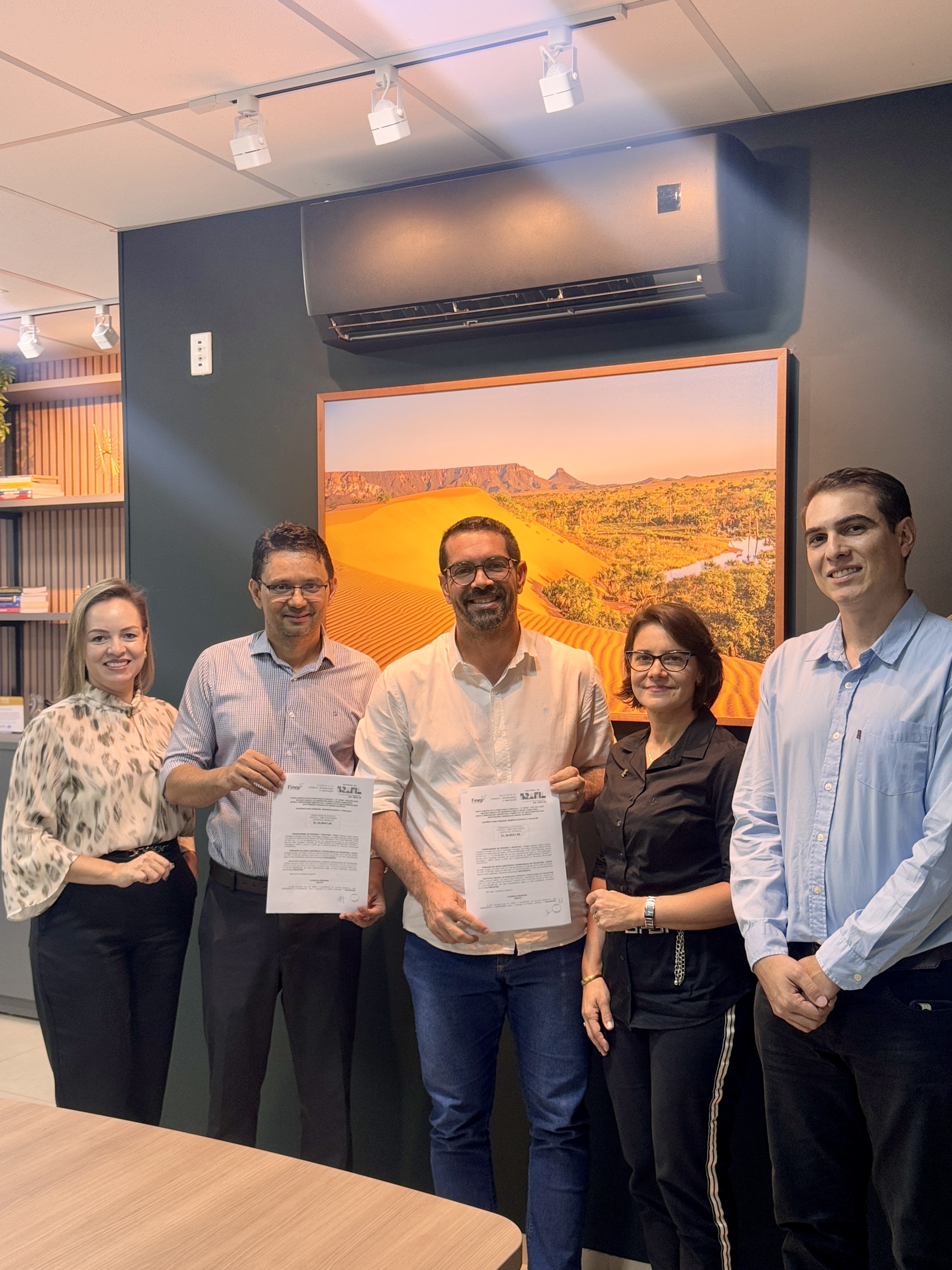 Fapto e IFTO formalizam ínicio de projeto para manutenção de equipamentos e fortalecimento da pesquisa no instituto